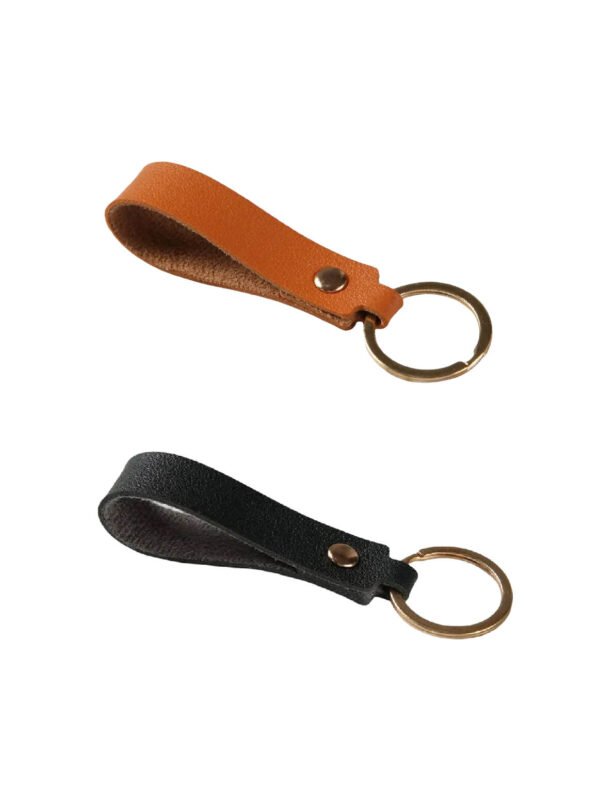 Llavero en piel