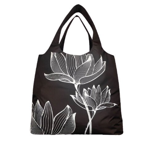 mochilas, totes, bolsas-134 Bolsa poliéster con ilustraciones