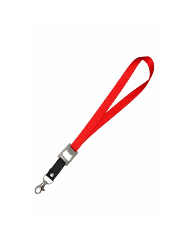 Portagafete con destapador